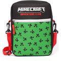Noir - Rouge - Vert - Front - Minecraft - Sac à bandoulière