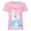 Rose - Front - Cinderella - T-shirt - Fille