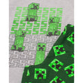 Vert - Gris - Close up - Minecraft - Ensemble de pyjama court - Enfant