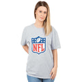 Gris - Bleu - Rouge - Front - NFL - T-shirt - Femme