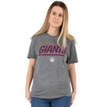 Gris - Bleu marine - Rouge - Front - New York Giants - T-shirt - Femme