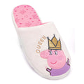 Beige - Rose - Violet - Front - Peppa Pig - Chaussons QUEEN - Femme