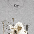Gris - Doré - Side - The Lord Of The Rings - T-shirt - Homme