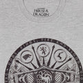 Gris - Noir - Back - House Of The Dragon - T-shirt SYMBOLS - Homme