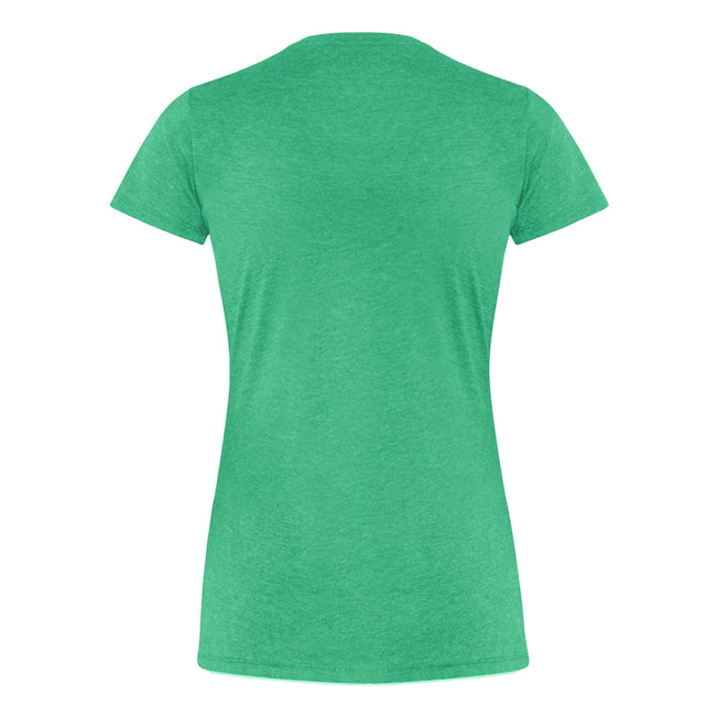 Vert chiné - Back - SOLS - T-shirt à manches courtes - Femme