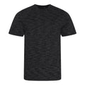 Noir chiné - Front - AWDis - T-shirt manches courtes - Homme