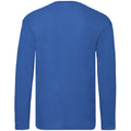Bleu roi - Back - Fruit Of The Loom - T-shirt manches longues ORIGINAL - Homme