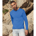 Bleu roi - Lifestyle - Fruit Of The Loom - T-shirt manches longues ORIGINAL - Homme