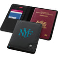 Noir - Close up - Marksman Odyssey RFID - Housse de passeport