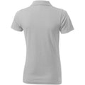 Gris - Back - Elevate - Polo manches courtes - Femme