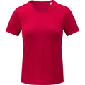 Rouge - Front - Elevate - T-shirt KRATOS - Femme