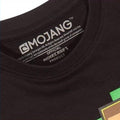 Noir - Side - Minecraft - T-shirt imprimé - Unisexe