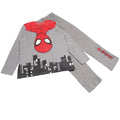 Gris chiné - Rouge - Noir - Back - Spider-Man - Ensemble de pyjama HANGING IN THE CITY - Garçon