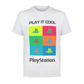 Blanc - Front - Playstation - T-shirt PLAY IT COOL - Garçon