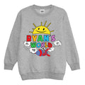 Gris chiné - Front - Ryan's World - Sweat - Fille