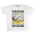 Blanc - Lifestyle - Pokemon - T-shirt EEVEE EVOLUTIONS - Fille