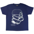 Bleu marine - Side - Star Wars - T-shirt - Garçon