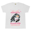 Blanc - Lifestyle - Wonder Woman - T-shirt FEARLESS - Fille