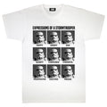 Blanc - gris - Front - Star Wars - T-shirt EXPRESSIONS OF A STORMTROOPER - Homme
