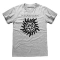 Gris chiné - Front - Supernatural - T-shirt ANTI-POSSESSION - Homme