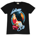 Noir - Front - Wonder Woman - T-shirt WELCOME TO THE 80S - Femme