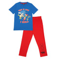 Rouge - bleu - Front - Sonic The Hedgehog - Ensemble de pyjama THIS IS HOW ROLL - Fille