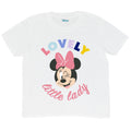 Blanc - Side - Disney - T-shirt - Bébé fille
