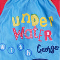 Bleu - rouge - Back - Peppa Pig - Maillot de bain UNDER WATER - Garçon