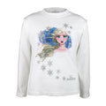 Blanc - Side - Frozen II - T-shirt SKETCH - Fille