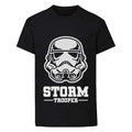 Noir - Front - Star Wars - T-shirt - Garçon