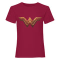 Bordeaux - Front - Wonder Woman - T-shirt - Fille