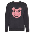 Anthracite - Front - Piggy - Sweat - Fille