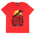 Rouge - Noir - Front - Jurassic Park - T-shirt MODERN ERA IS OVER - Enfant
