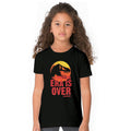 Noir - Rouge - Orange - Back - Jurassic Park - T-shirt MODERN ERA IS OVER - Enfant