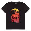 Noir - Rouge - Orange - Front - Jurassic Park - T-shirt MODERN ERA IS OVER - Enfant