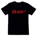 Noir - Front - Avengers Assemble - T-shirt STARK INDUSTRIES - Homme