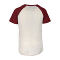 Beige - Bordeaux - Back - Harry Potter - T-shirt HOGWARTS - Fille