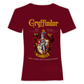 Bordeaux - Front - Harry Potter - T-shirt GRYFFINDOR - Fille