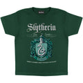 Vert forêt - Side - Harry Potter - T-shirt SLYTHERIN - Garçon