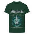 Vert forêt - Front - Harry Potter - T-shirt SLYTHERIN - Garçon