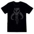 Noir - Front - Star Wars: The Mandalorian - T-shirt MYTHOSAUR - Homme