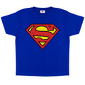 Bleu roi - Side - Superman - T-shirt - Garçon