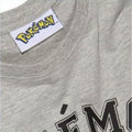 Gris - Side - Pokemon - T-shirt TRAINER - Garçon