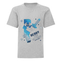 Gris chiné - Front - Minecraft - T-shirt READY FOR ACTION - Garçon