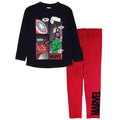 Rouge - noir - Front - Marvel - Ensemble de pyjama - Garçon