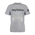 Gris chiné - Front - Playstation - T-shirt - Garçon