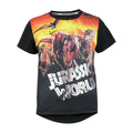 Noir - Front - Jurassic World - T-shirt VOLCANIC ERUPTION - Garçon