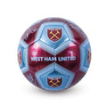 Rouge écarlate - Bleu ciel - Jaune - Front - West Ham United FC - Ballon de foot