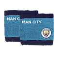 Bleu ciel - Bleu marine - Blanc - Front - Manchester City FC - Bracelet-éponge