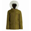 Vert olive - Front - Regatta - Manteau avec capuche PECOLA - Enfant